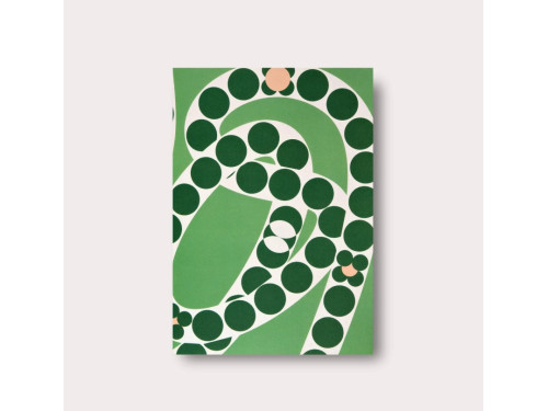 Dotted Slimline Damson notebook A5 - The Completist.