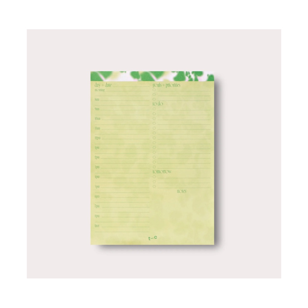 Desk organiser daily pad Hazy A5 - The Completist.
