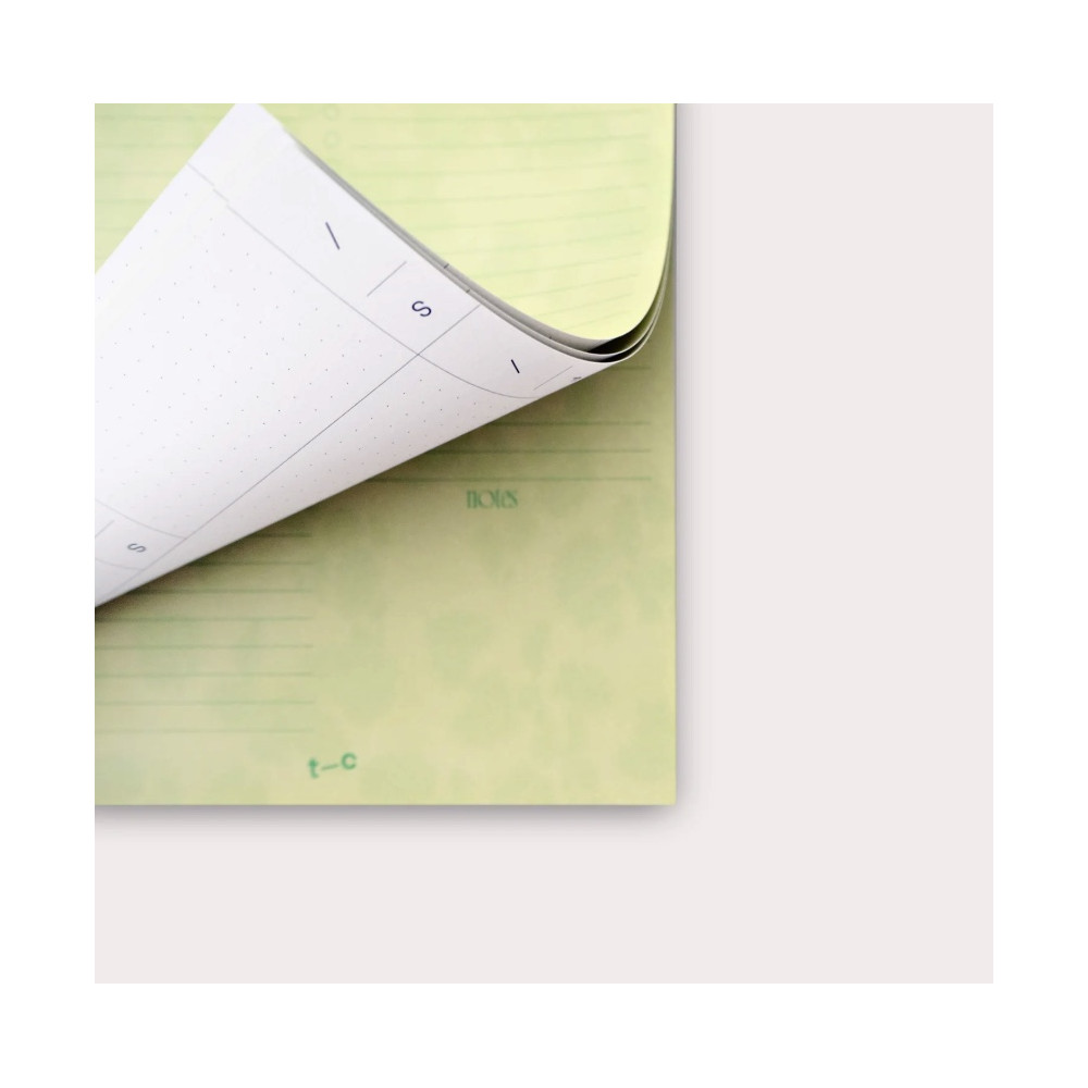 Desk organiser daily pad Hazy A5 - The Completist.