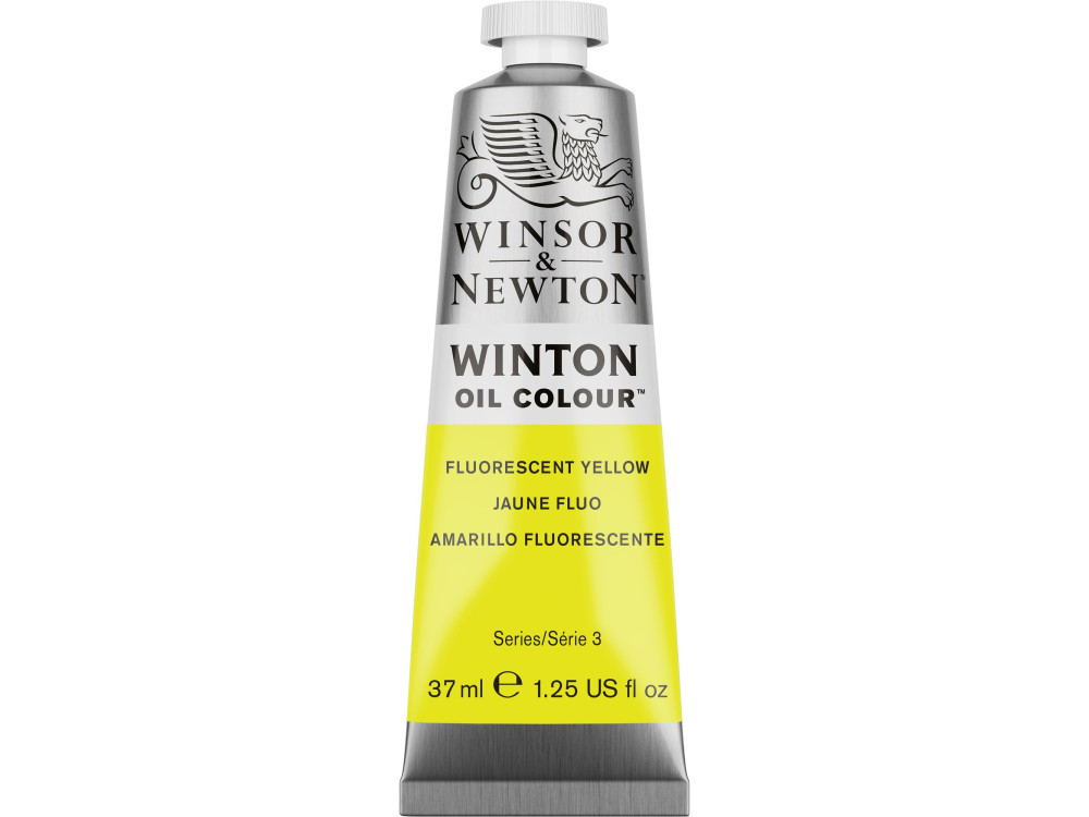 Farba olejna Winton Oil Colour - Winsor & Newton - Fluo Yellow 37 ml