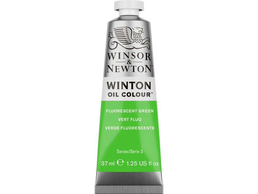 Oil paint Winton Oil Colour - Winsor & Newton - Fluo Green 37 ml