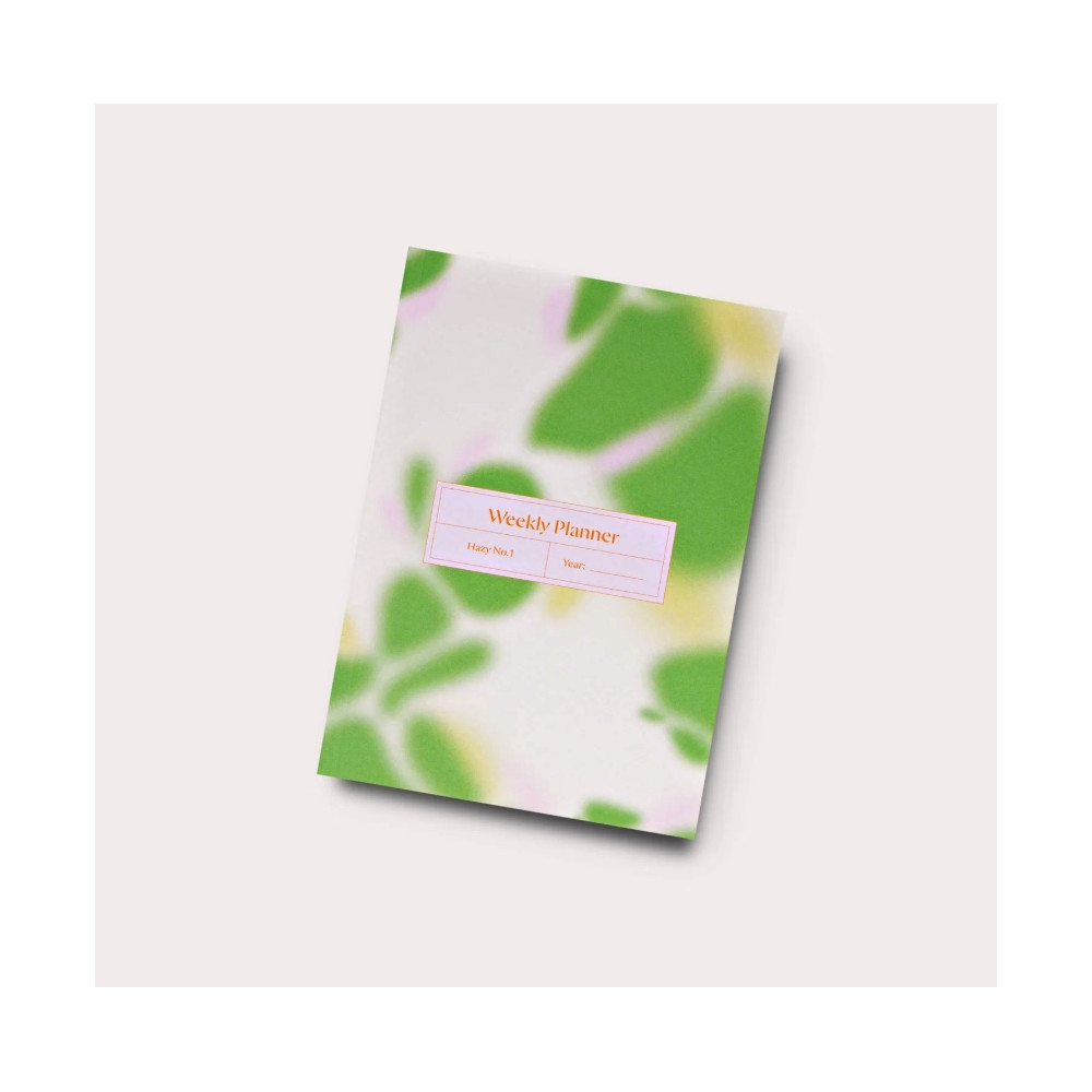 Undated weekly planner Hazy No.1 A6 - The Completist.