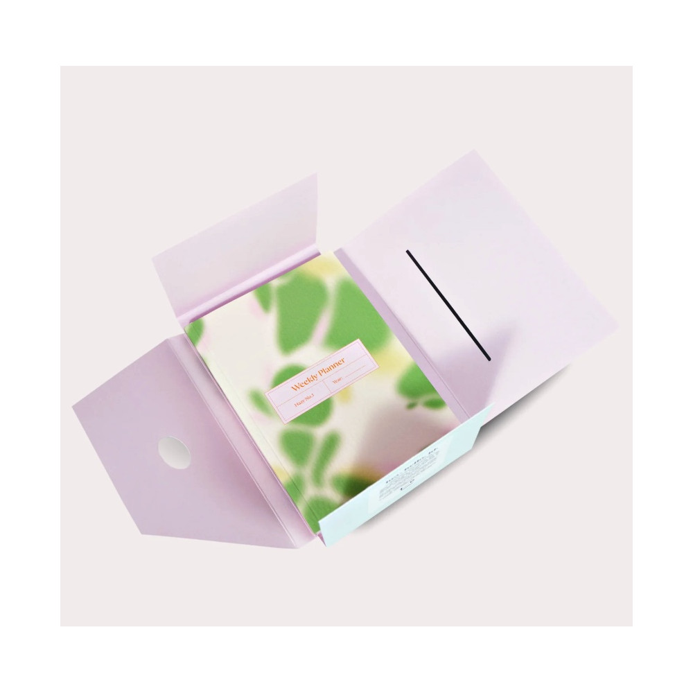 Planer tygodniowy niedatowany Hazy No.1 A6 - The Completist.