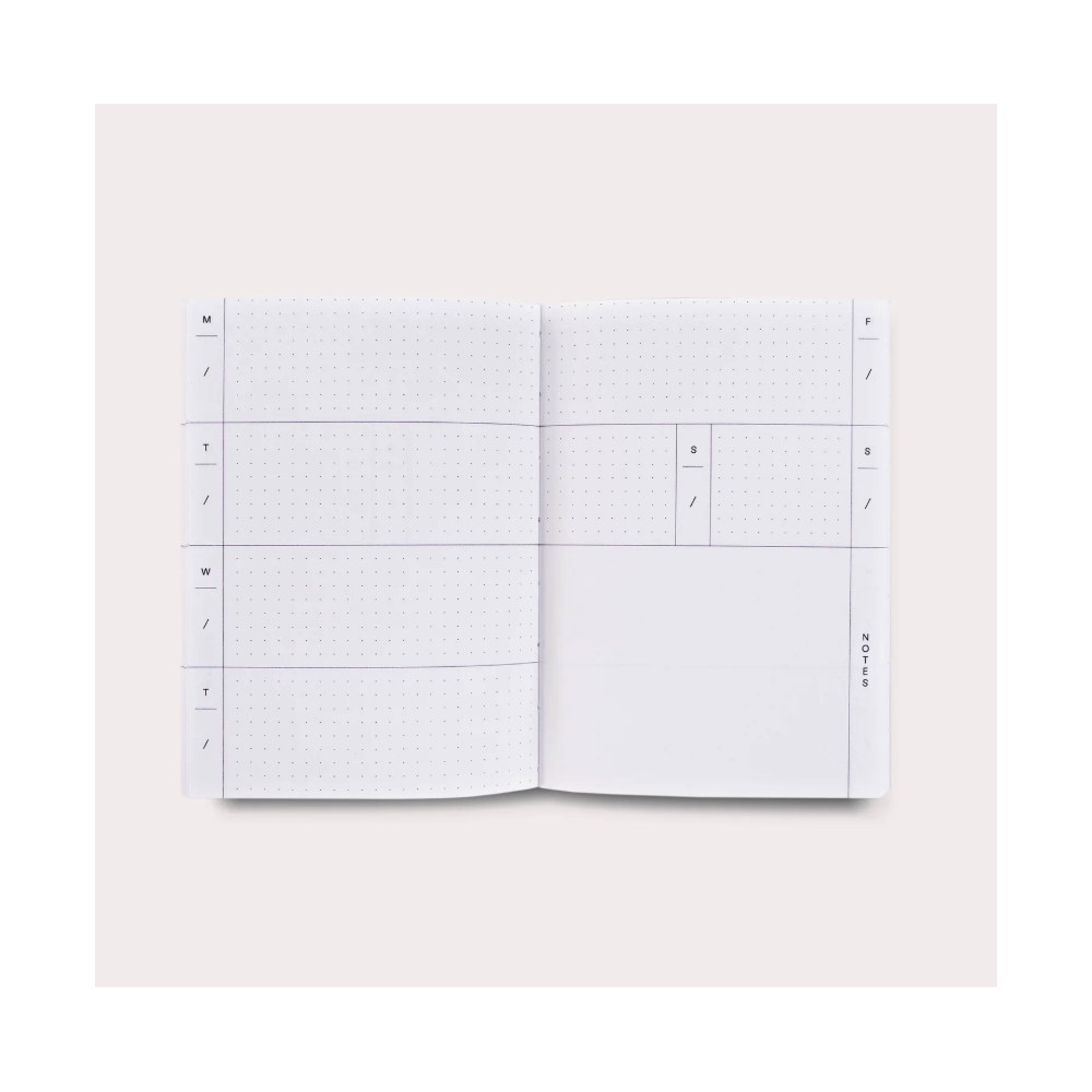 Undated weekly planner Neroli No.1 A6 - The Completist.
