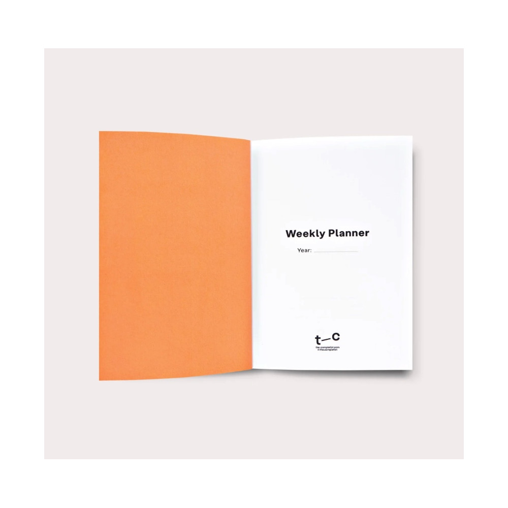 Planer tygodniowy niedatowany Neroli No.1 A6 - The Completist.