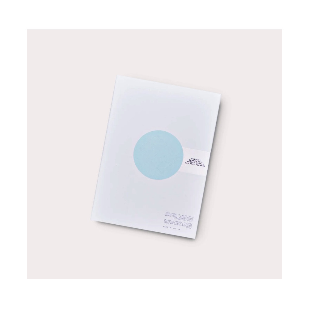 Undated weekly planner Damson No.1 A6 - The Completist.