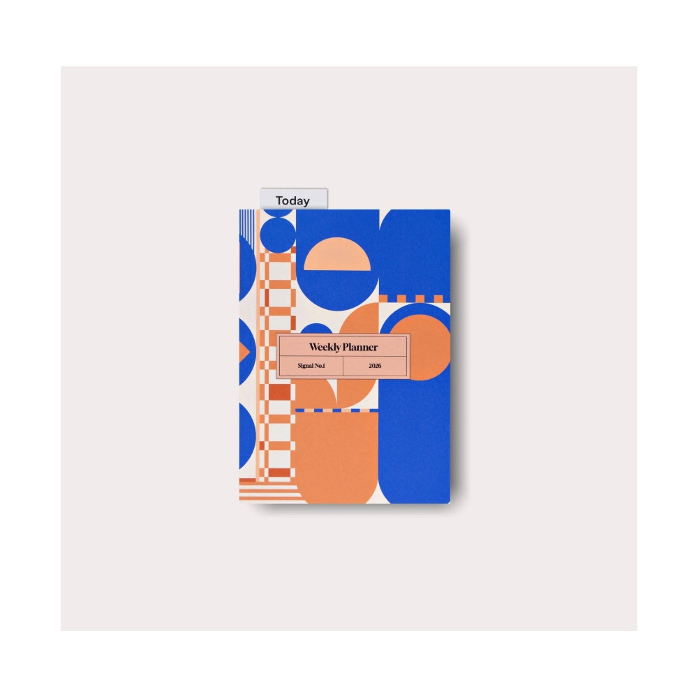 Planer tygodniowy niedatowany Signal No.1 A6 - The Completist.