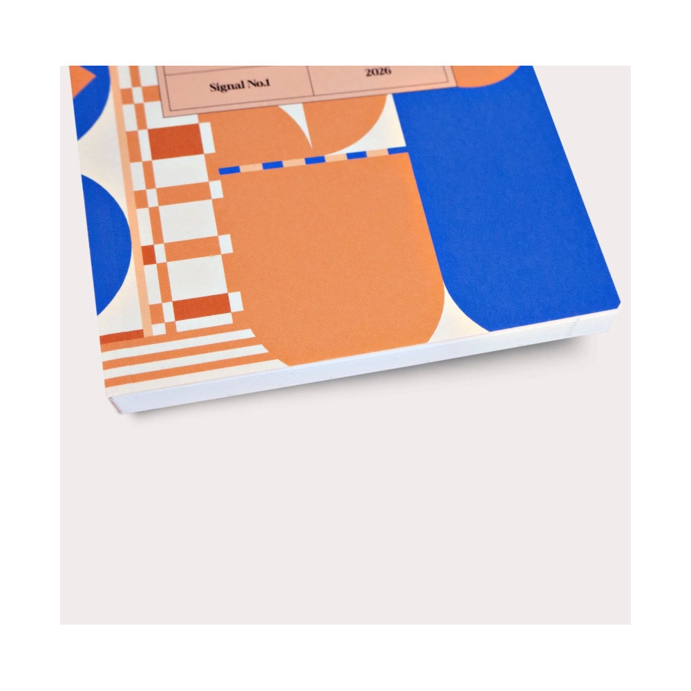 Undated weekly planner Signal No.1 A6 - The Completist.