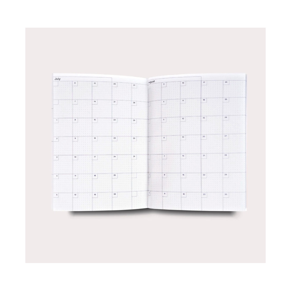 Undated weekly planner Signal No.1 A6 - The Completist.