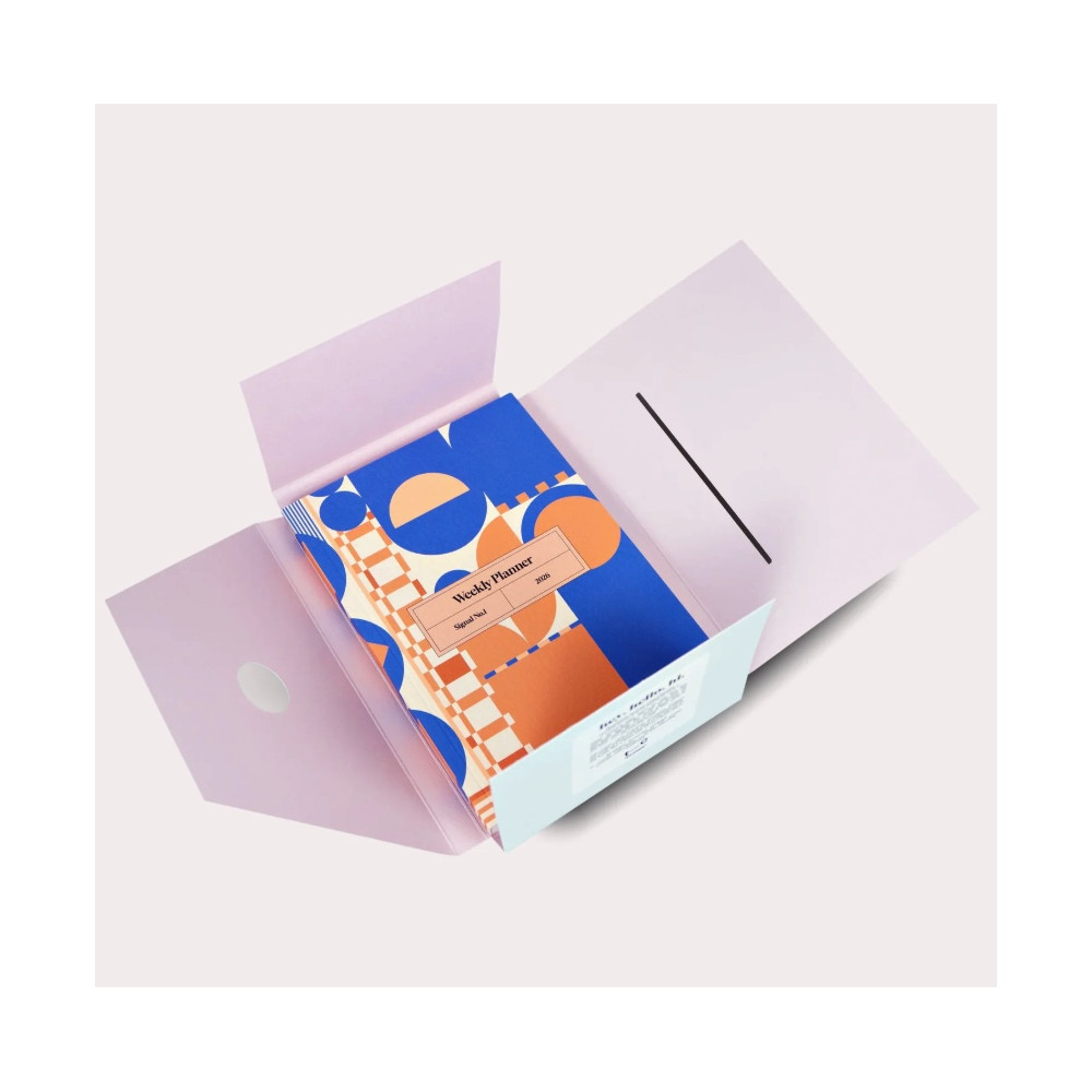 Undated weekly planner Signal No.1 A6 - The Completist.