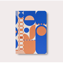Dotted layflat notebook Signal A5 - The Completist.