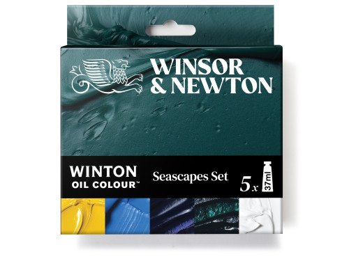 Zestaw farb olejnych Winton Seascapes - Winsor & Newton - 5 x 37 ml