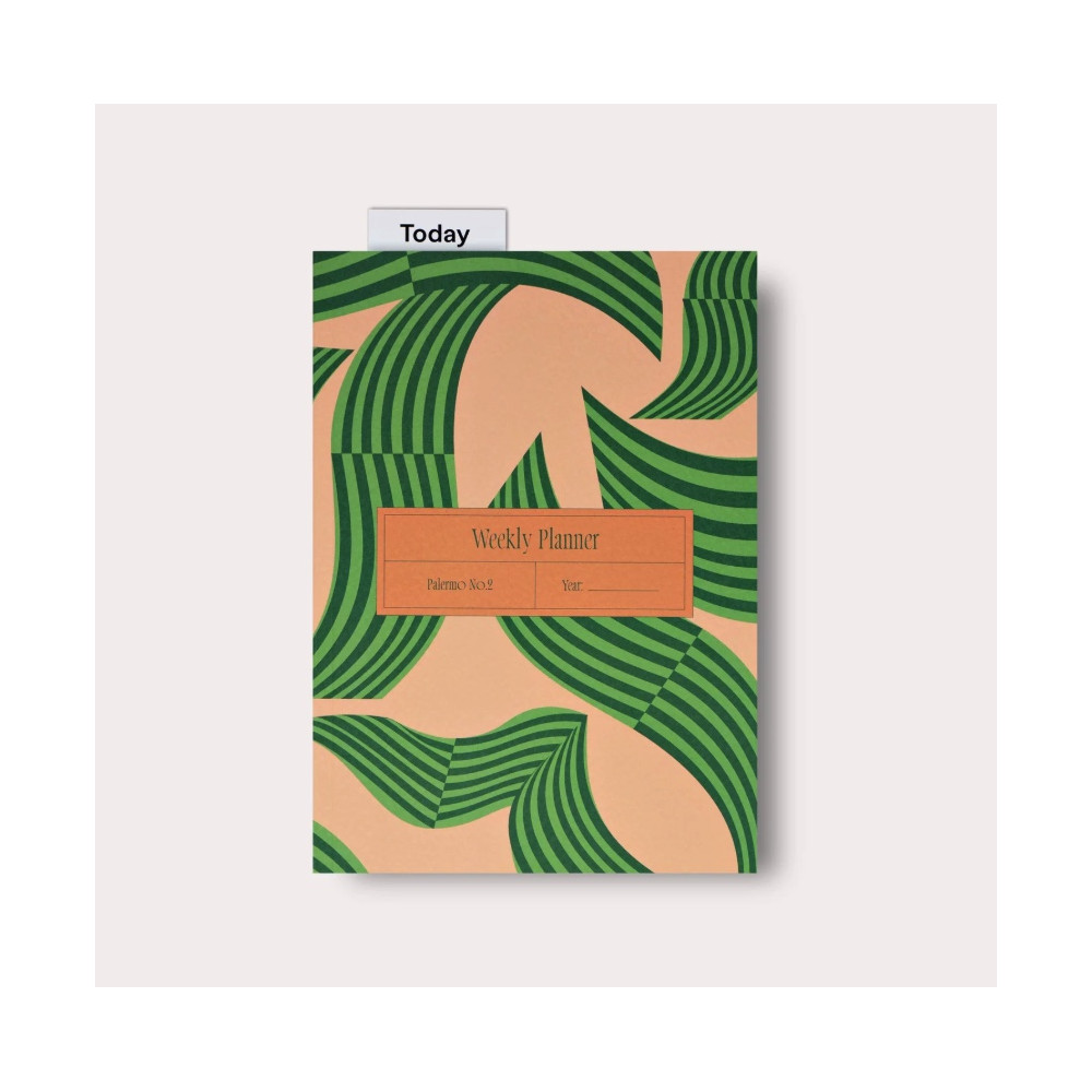 Weekly undated planner Palermo No.1 A5 - The Completist.