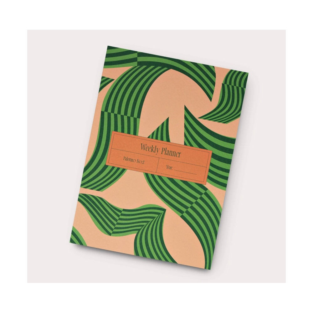 Weekly undated planner Palermo No.1 A5 - The Completist.