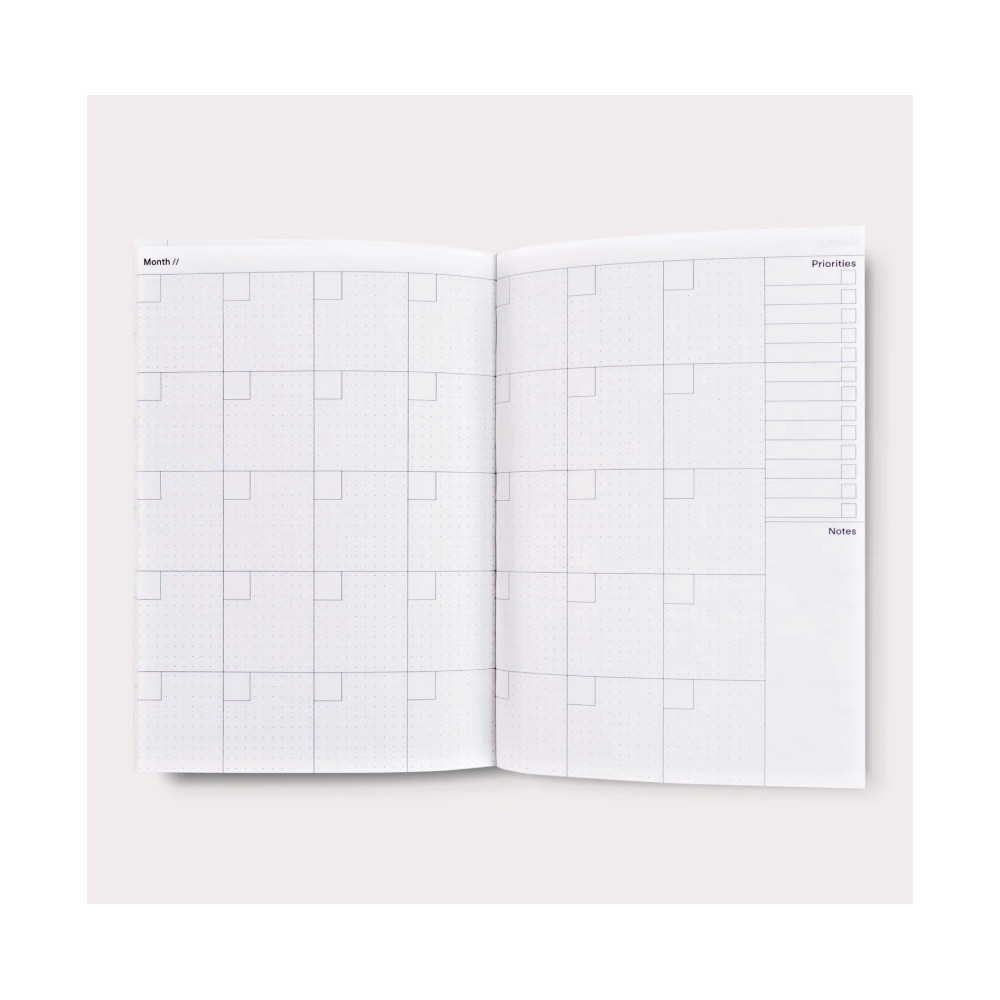 Weekly undated planner Palermo No.1 A5 - The Completist.