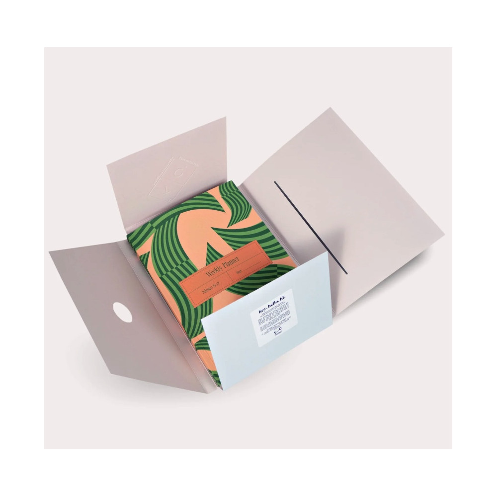 Planer tygodniowy niedatowany Palermo No.1 A5 - The Completist.