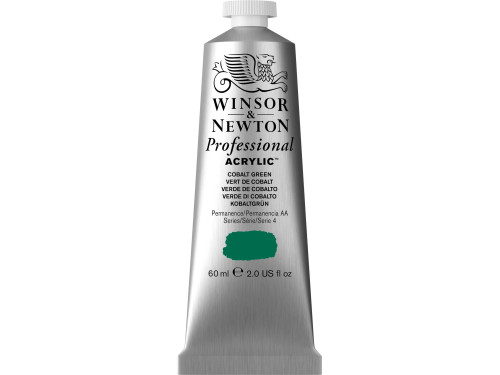 Farba akrylowa Professional Acrylic - Winsor & Newton - Cobalt Green Row 60 ml