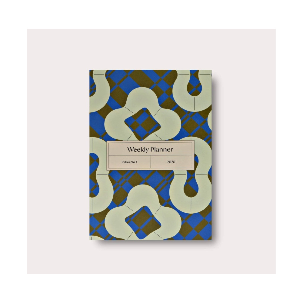 Weekly planner Palau 2026 No. 1, A5 - The Completist.