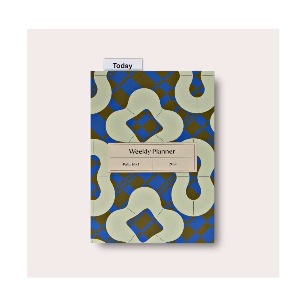 Weekly planner Palau 2026 No. 1, A5 - The Completist.