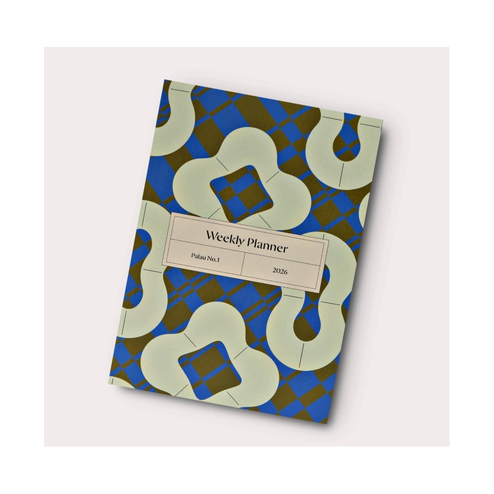 Weekly planner Palau 2026 No. 1, A5 - The Completist.