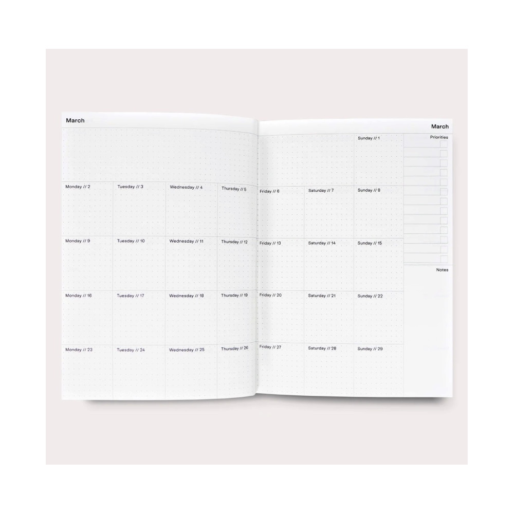 Planer tygodniowy 2026 Palau No.1 A5 - The Completist.