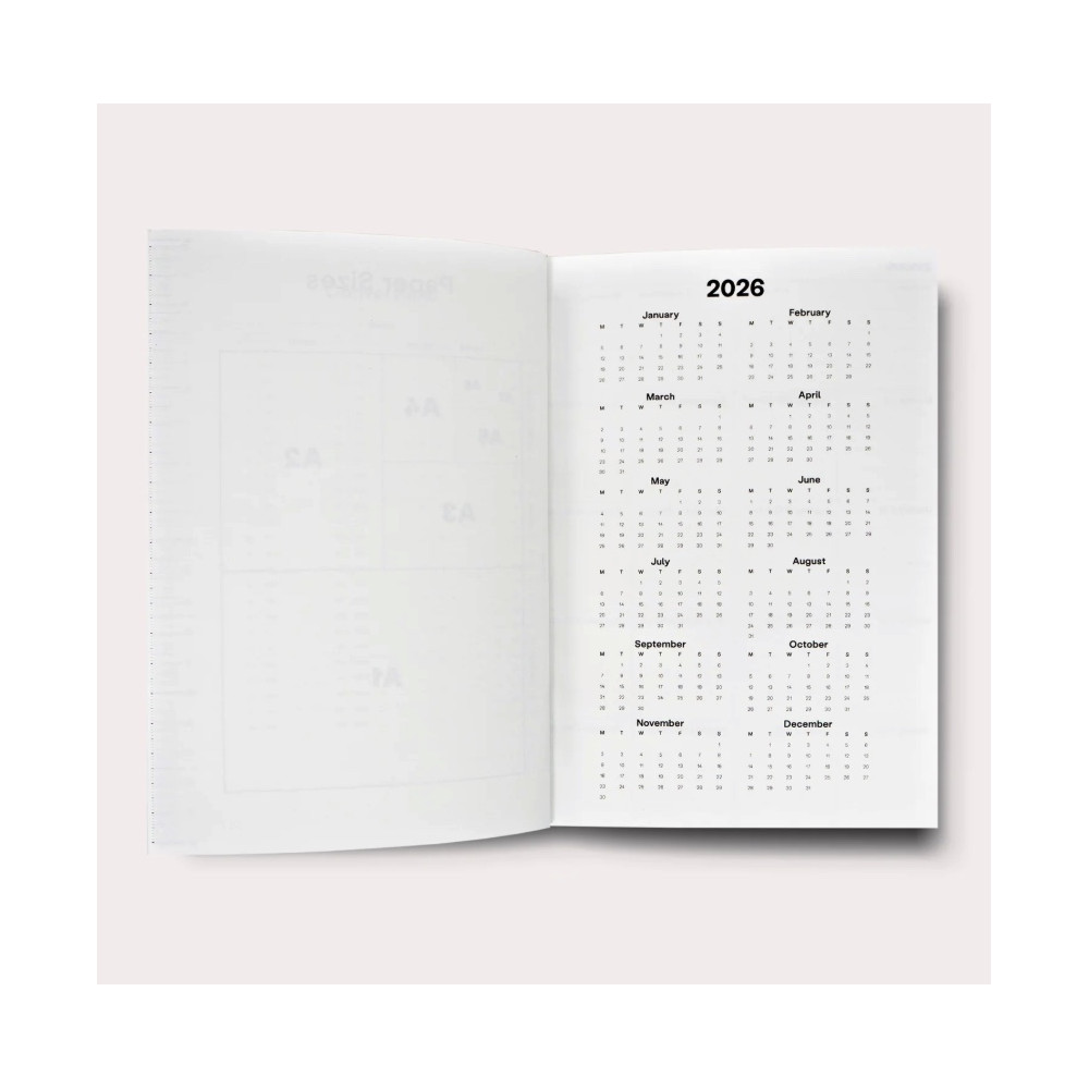 Planer tygodniowy 2026 Palau No.1 A5 - The Completist.