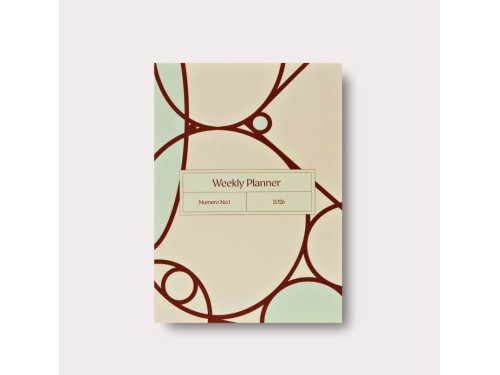 Weekly planner Numero 2026 No. 1, A5 - The Completist.