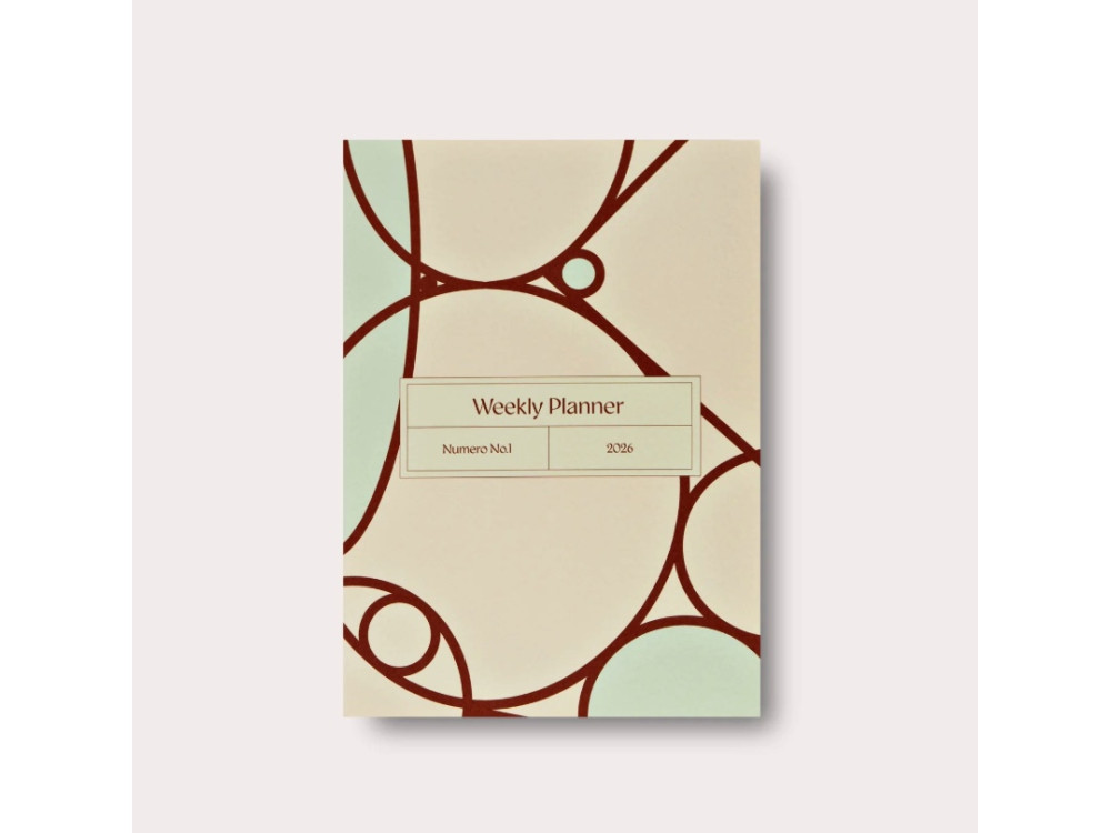 Weekly planner Numero 2026 No. 1, A5 - The Completist.