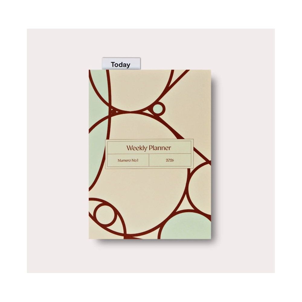 Weekly planner Numero 2026 No. 1, A5 - The Completist.