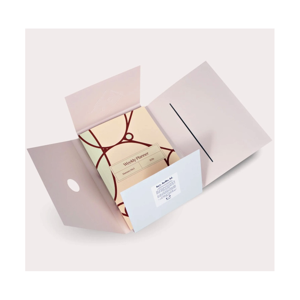 Planer tygodniowy 2026 Numero No.1 A5 - The Completist.