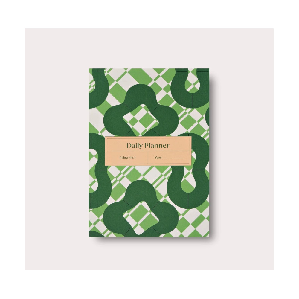 Daily undated planner Palau No.1 A5 - The Completist.