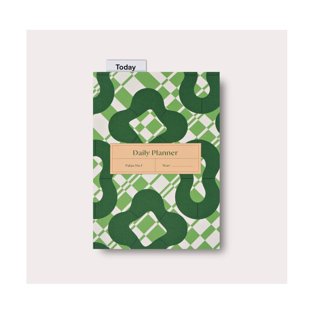 Daily undated planner Palau No.1 A5 - The Completist.
