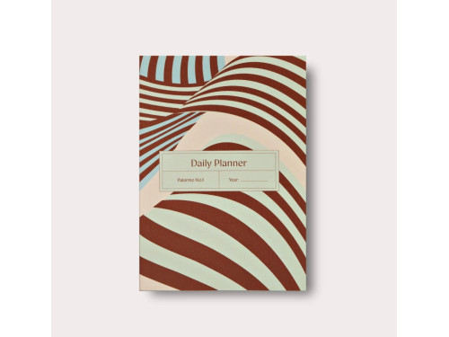 Daily undated planner Palermo No.1 A5 - The Completist.