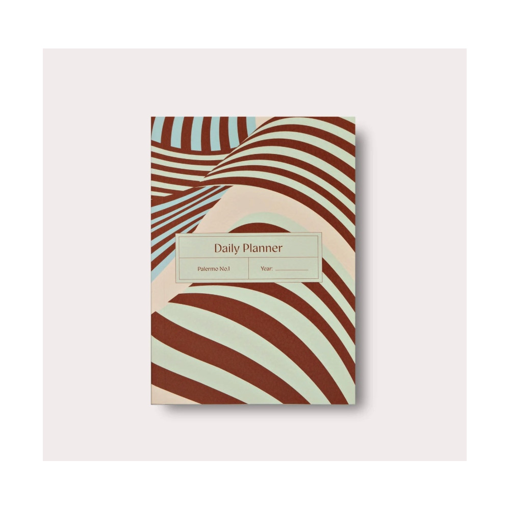 Daily undated planner Palermo No.1 A5 - The Completist.