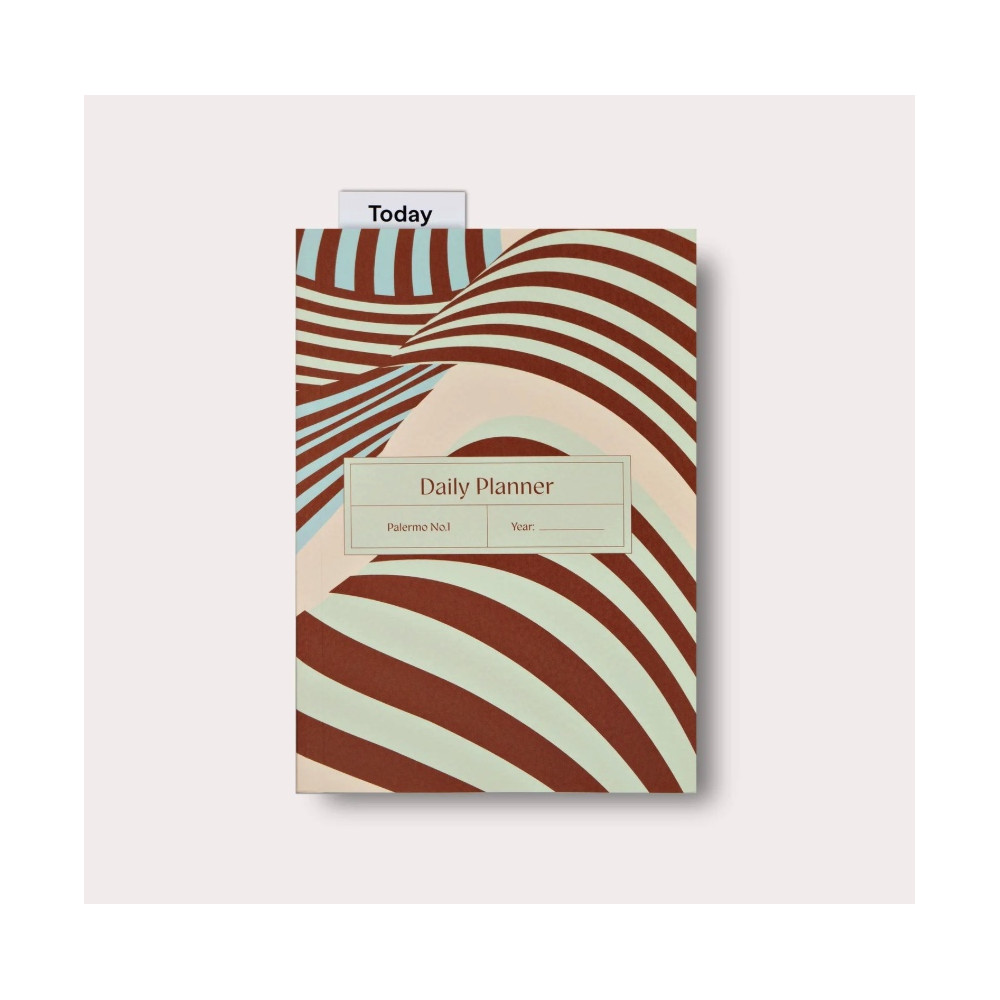 Daily undated planner Palermo No.1 A5 - The Completist.