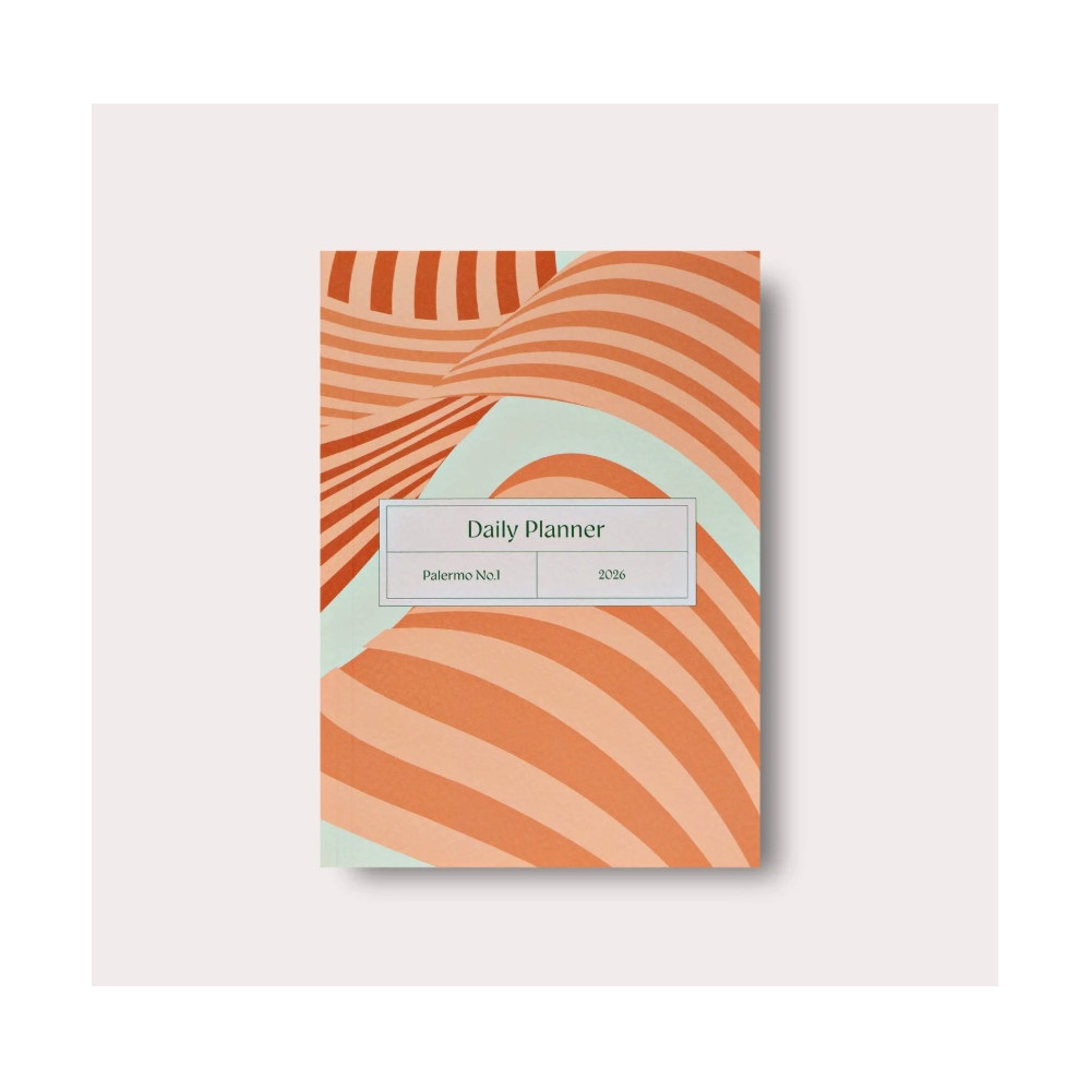 Daily planner 2026 Palermo No. 1 A5 - The Completist.