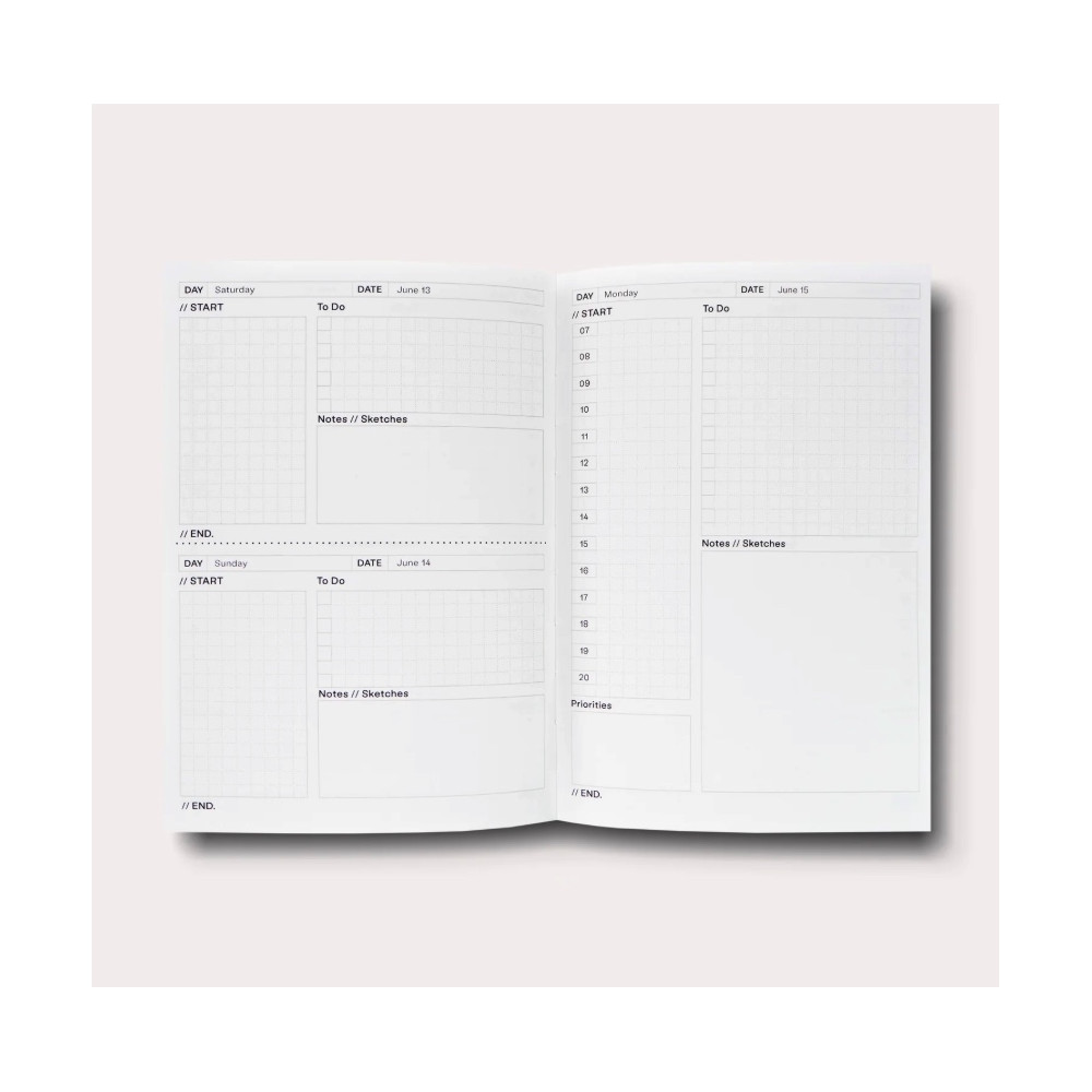 Daily planner 2026 Palermo No. 1 A5 - The Completist.