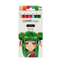 Zestaw markerów dwustronnych Copic Ciao - Manga Nami