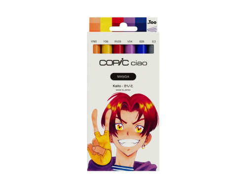 Zestaw markerów dwustronnych Copic Ciao - Manga Kaito