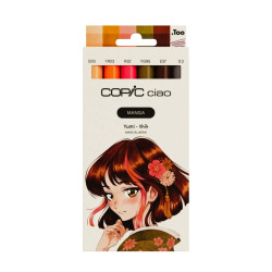 Zestaw markerów dwustronnych Copic Ciao - Manga Yumi