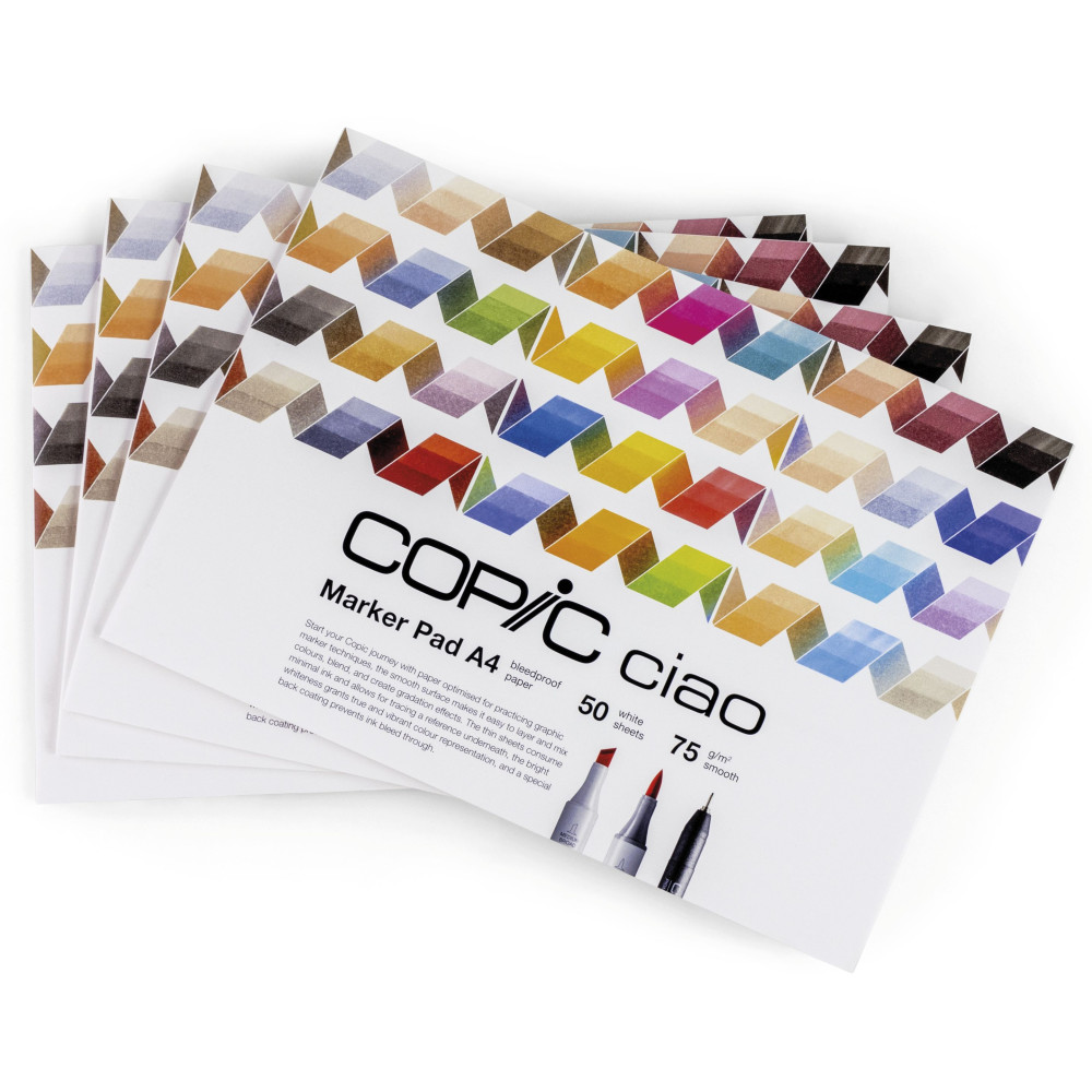 Copic Ciao marker paper pad A4 75 g 50 sheets