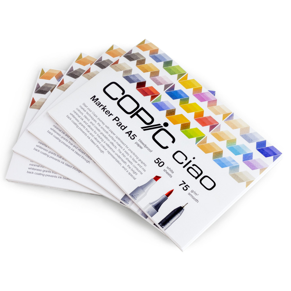 Blok do markerów Copic Ciao A5 250 g 50 ark.