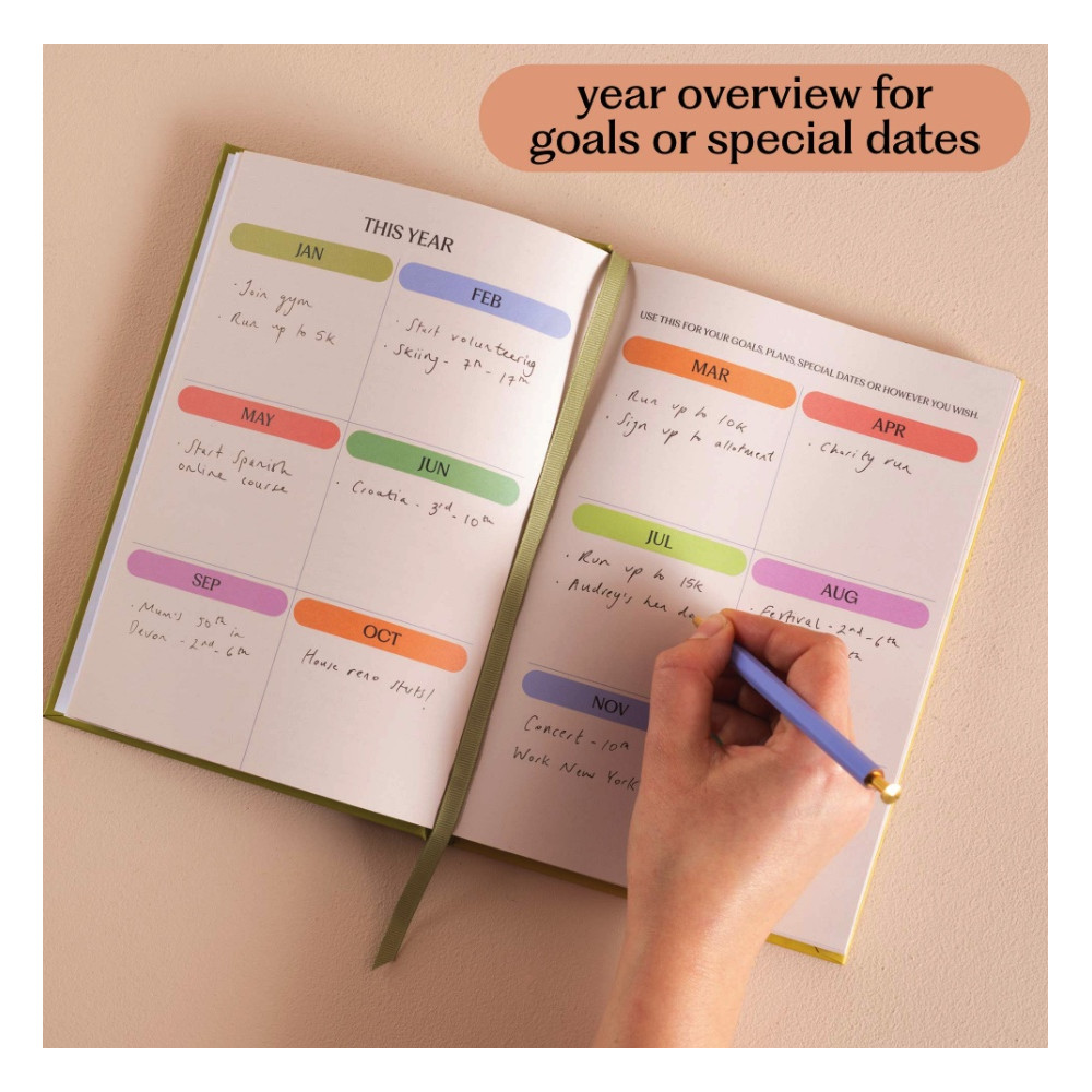 Planer tygodniowy Les Fleurs 2026 A5 - Good Tuesday