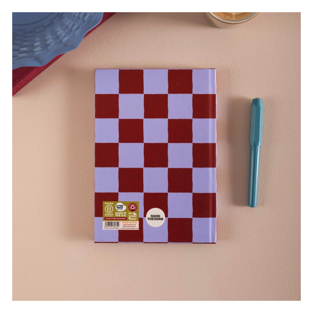 Planer tygodniowy Blue Berry Check 2026 A5 - Good Tuesday