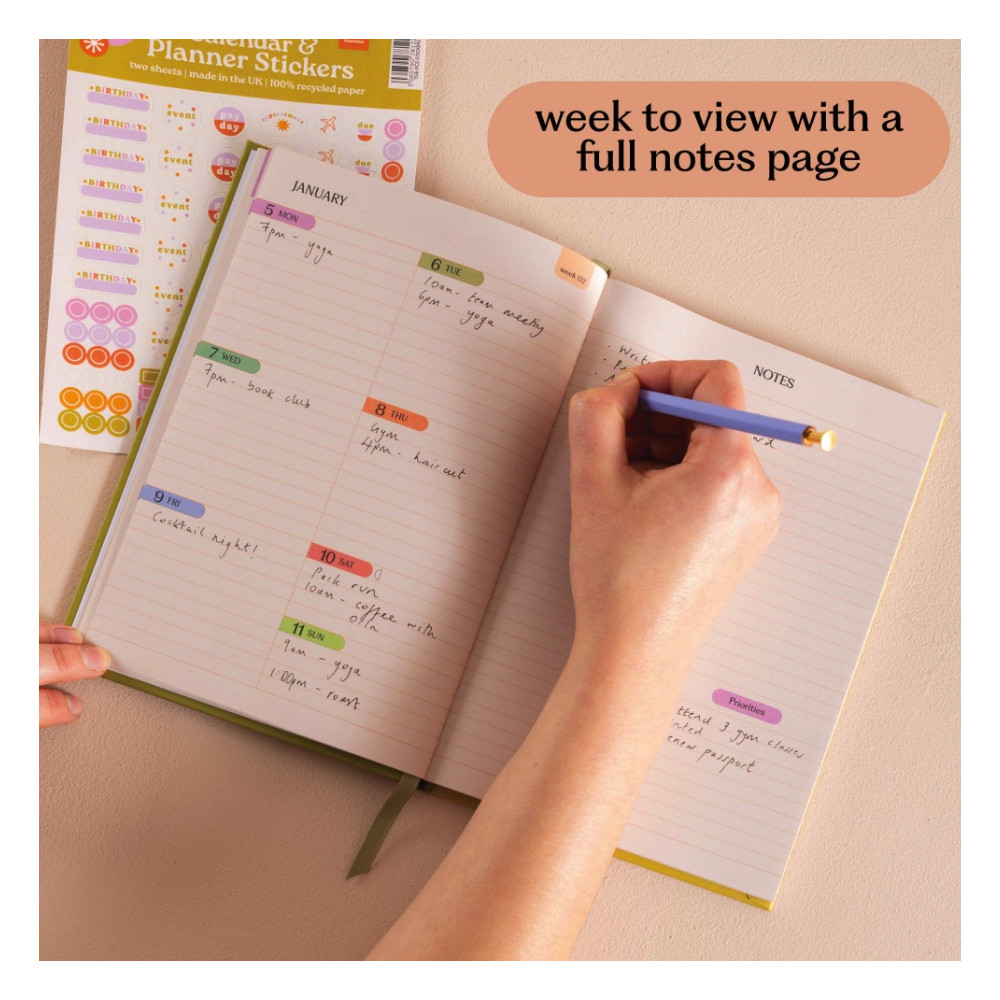 Geo Berry Diary 2026 A5 - Good Tuesday