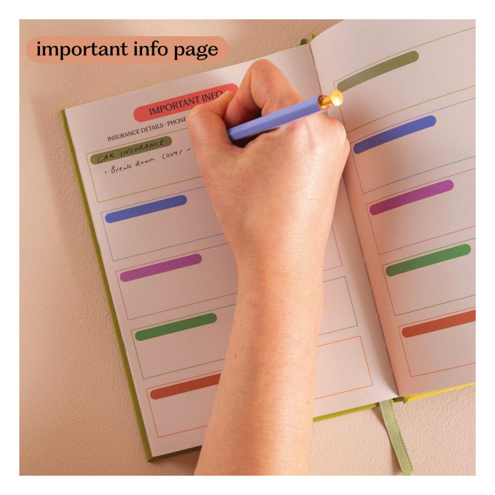 Geo Berry Diary 2026 A5 - Good Tuesday