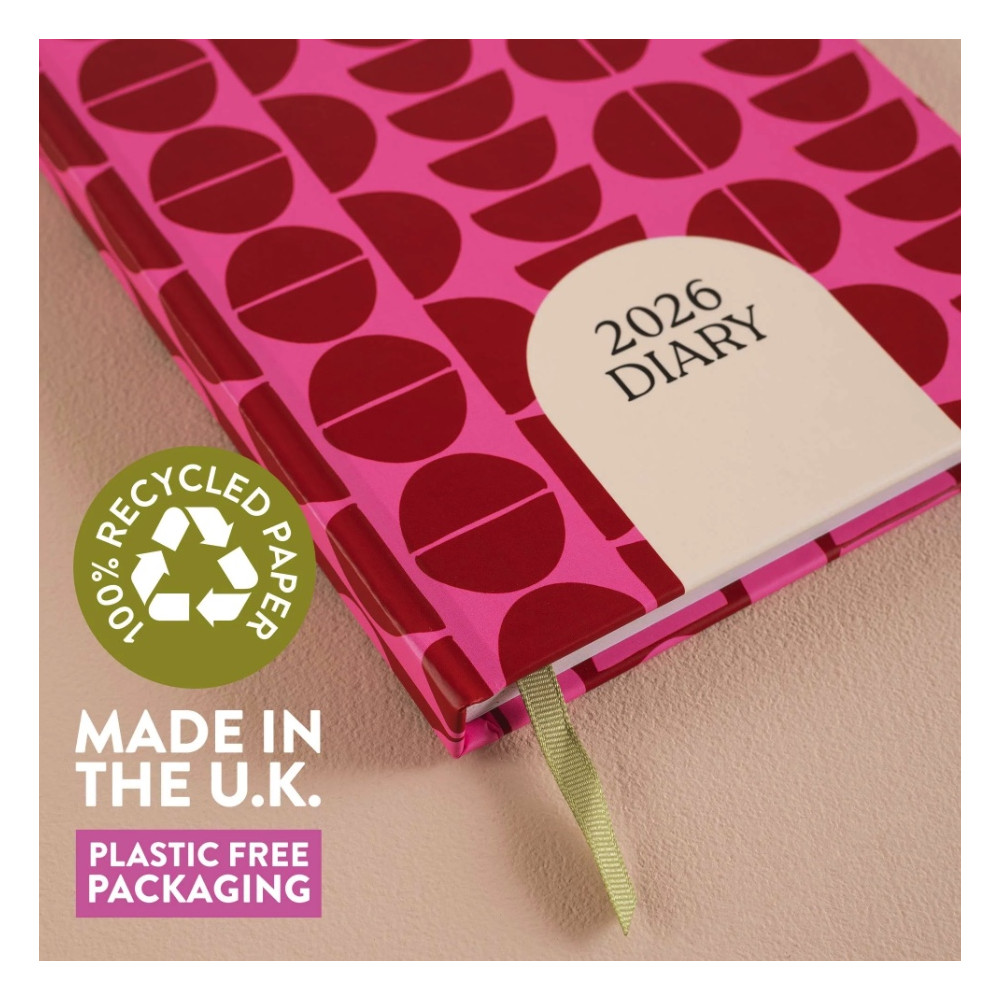 Planer tygodniowy Geo Berry 2026 A5 - Good Tuesday