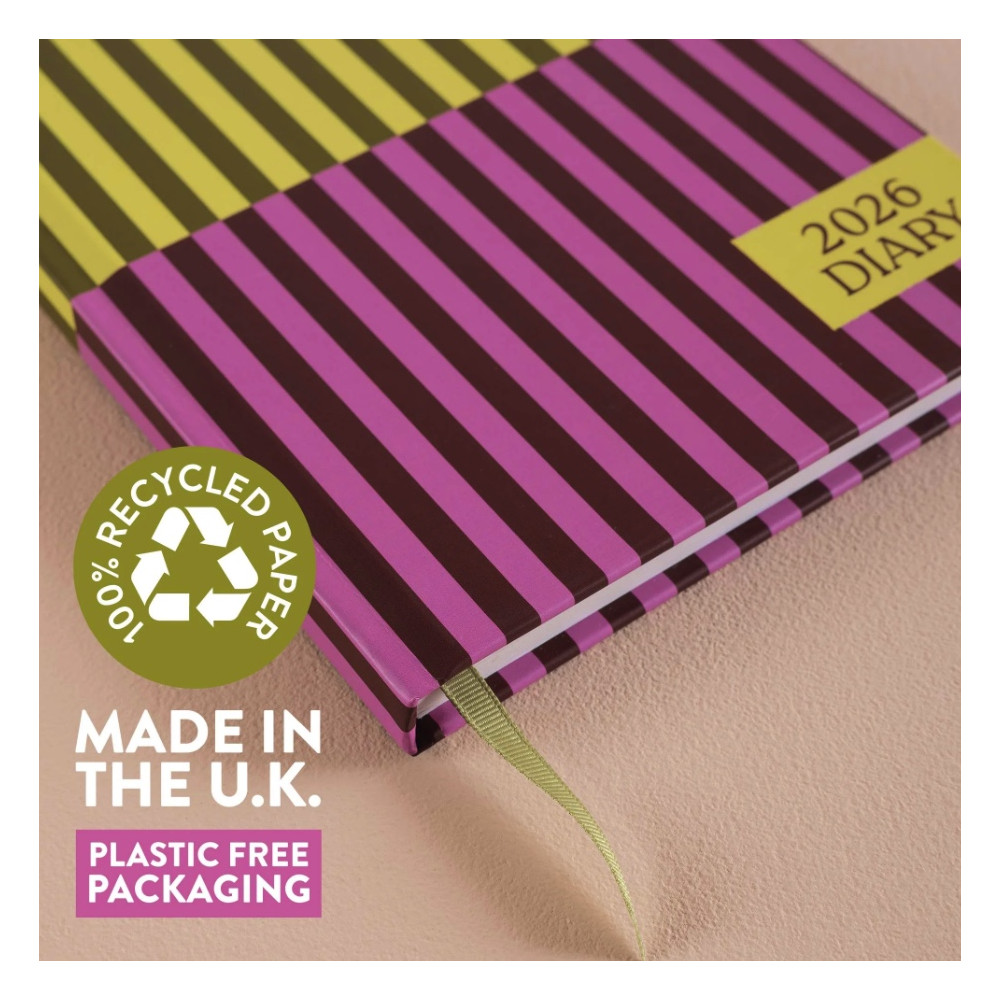 Planer tygodniowy Pistachio Stripe 2026 A5 - Good Tuesday