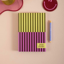 Planer tygodniowy Pistachio Stripe 2026 A5 - Good Tuesday