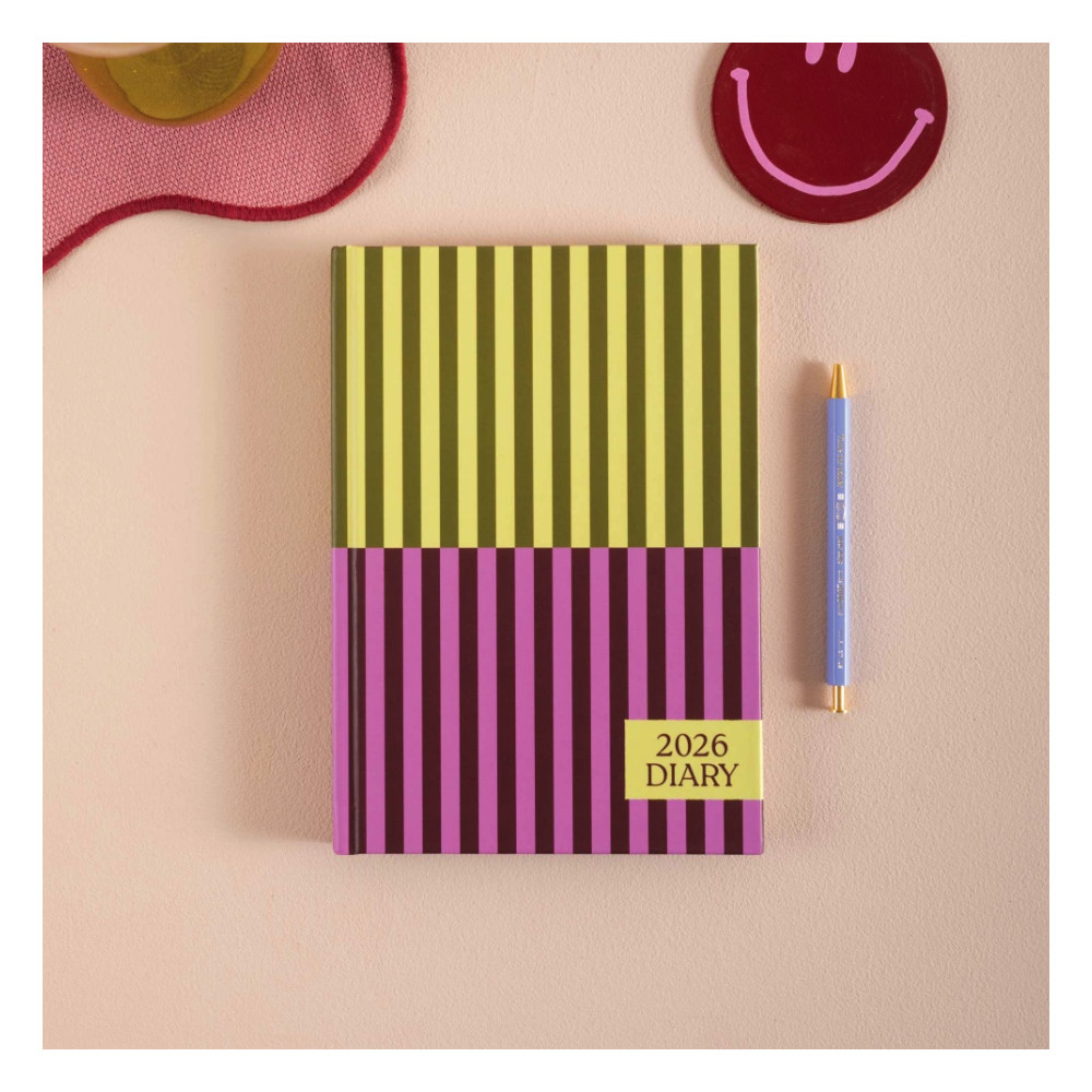 Planer tygodniowy Pistachio Stripe 2026 A5 - Good Tuesday